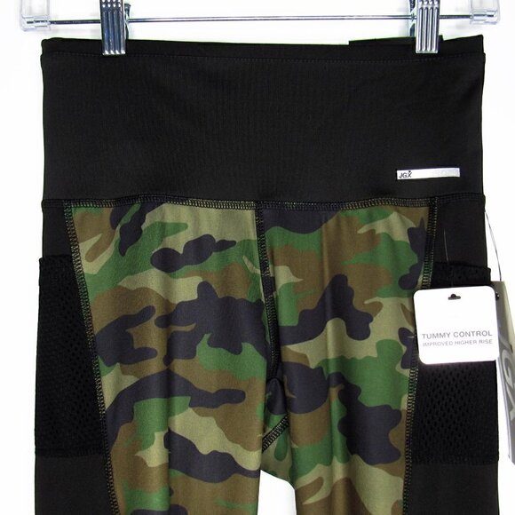 JGX - High Rise Tummy Control Camo Yoga Pants - Sm - Picture 3 of 6